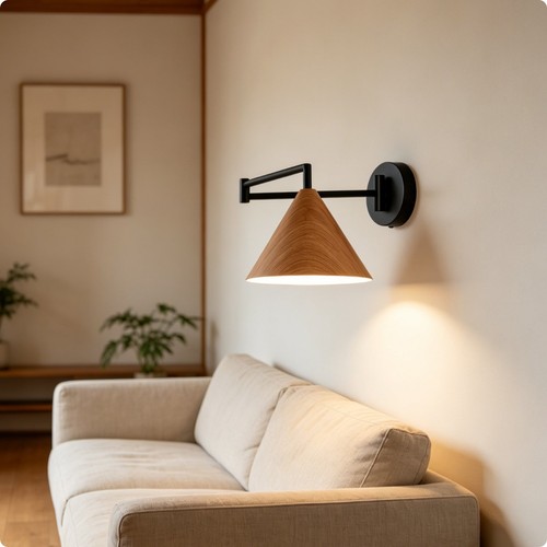 Adjustable swing arm wall - arm,