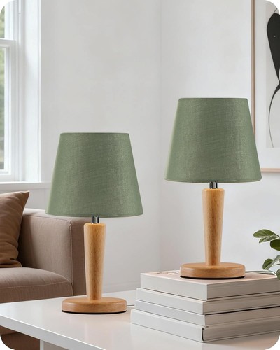 Small bedside table lamps - small,