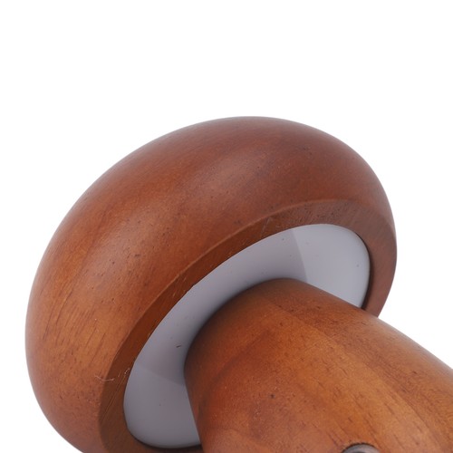 Small wood mushroom lamp - mushroom,