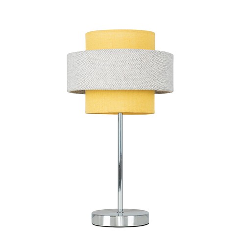Chrome touch table lamp - touch,