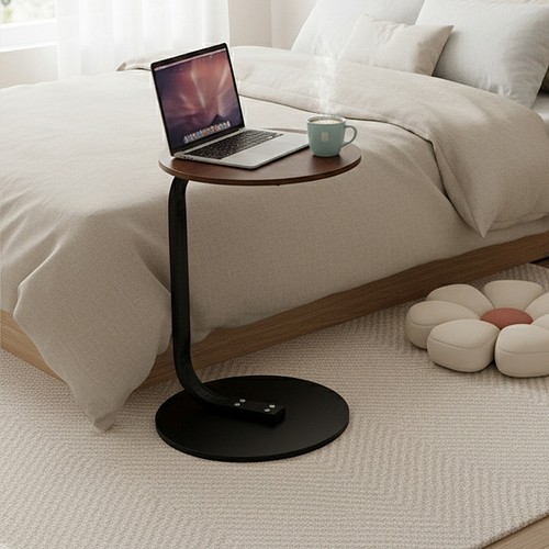 Sofa side end table shaped - end,