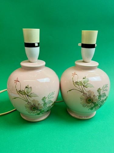 Pair bedside lamps - bedside,