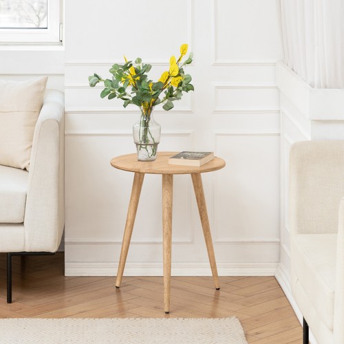Judy solid mango wood round - solid,