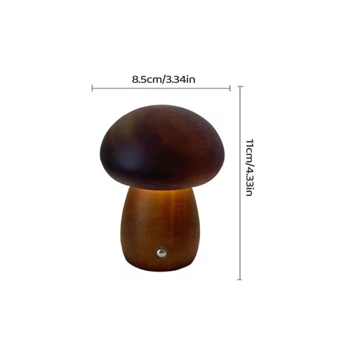 Rechargeable mushroom led - rechargeable,