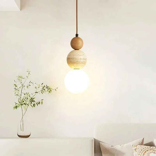Cream pendant lamp led - cream,