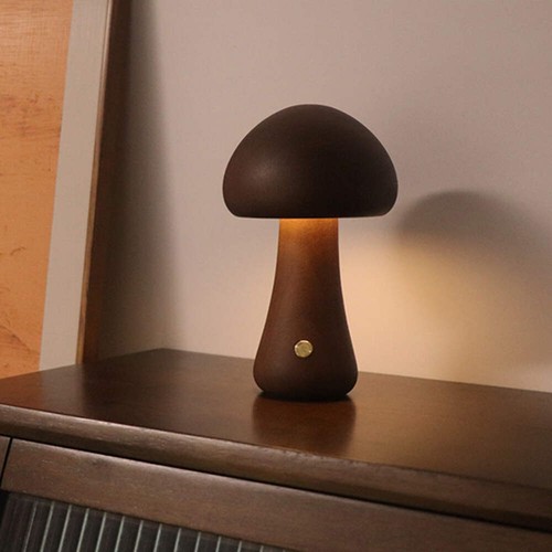 Ins wooden cute mushroom - ins,