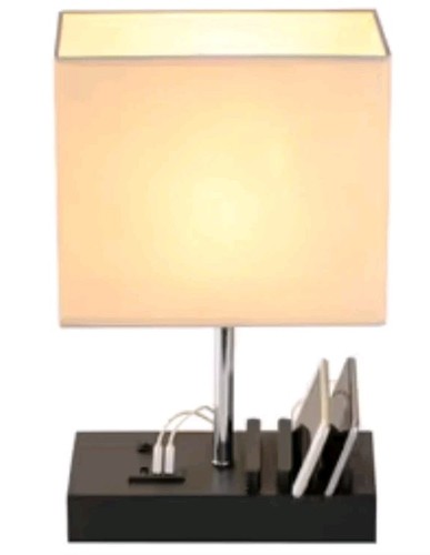 Usb bedside table lamp - table, desk